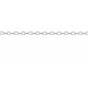 Sterling Silver 1.1 mm Cable Chain by the Inch