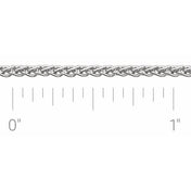 Sterling Silver 1.8 mm Wheat Chain by the Inch