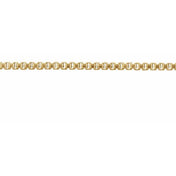14K Yellow Gold-Filled Box Chain by the Inch