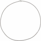 Stainless Steel 3 mm Rolo 20" Chain