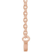 14K Rose Mama 18" Necklace