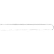 Sterling Silver 2.8 mm Cable 16" Chain
