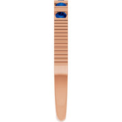 14K Rose Lab-Grown Blue Sapphire Stackable Ring