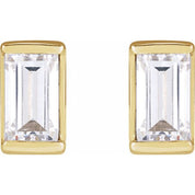 14K Yellow 1/5 CTW Natural Diamond Stud Earrings