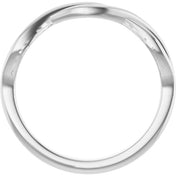 Platinum Twisted Ring