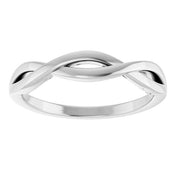 Platinum Twisted Ring