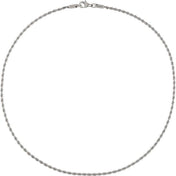 Stainless Steel 2.4 mm Rope 20" Chain