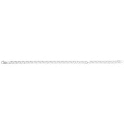 Sterling Silver 4.4 mm Cable 7" Chain