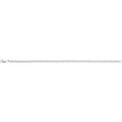 Sterling Silver 4 mm Cable 7" Chain