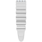 14K White .04 CTW Natural Diamond Cigar Ring