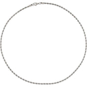 Stainless Steel 3 mm Rope 20" Chain