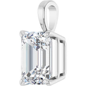Platinum 1 CT Lab-Grown Diamond Pendant