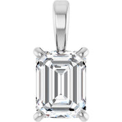 Platinum 1/3 CT Lab-Grown Diamond Pendant
