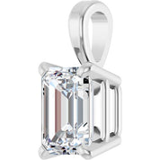 Platinum 1/3 CT Lab-Grown Diamond Pendant