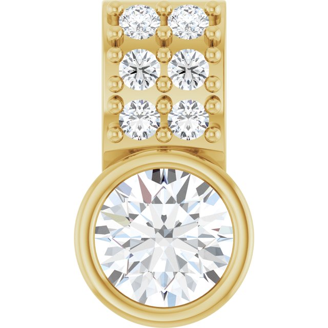 4 CTW Lab-Grown Diamond Pendant