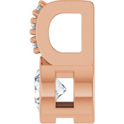 14K Rose 1/4 CTW Lab-Grown Diamond Pendant