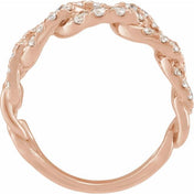 14K Rose 1 CTW Lab-Grown Diamond Ring