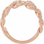 14K Rose 1 CTW Lab-Grown Diamond Ring