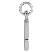 Platinum Petite Initial A Pendant