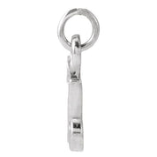 Platinum Petite Initial R Pendant