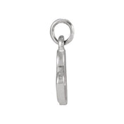 Sterling Silver Petite Initial N Pendant