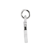 Platinum Petite Initial O Pendant