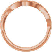 14K Rose Stackable Ring
