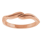 14K Rose Stackable Ring