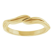 14K Yellow Stackable Ring