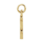 14K Yellow Petite Initial I Pendant