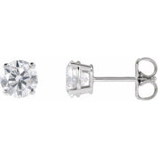14K White 1 1/4 CTW Lab-Grown Diamond Stud Earrings