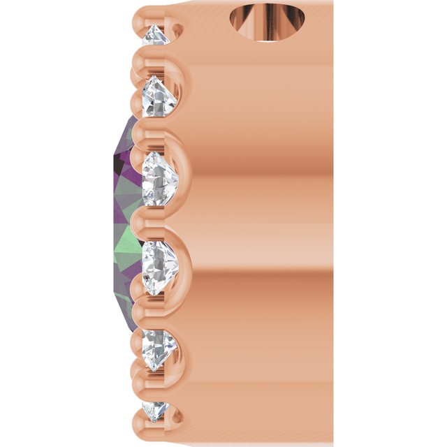 10 CT Natural Diamond Halo-Style Pendant