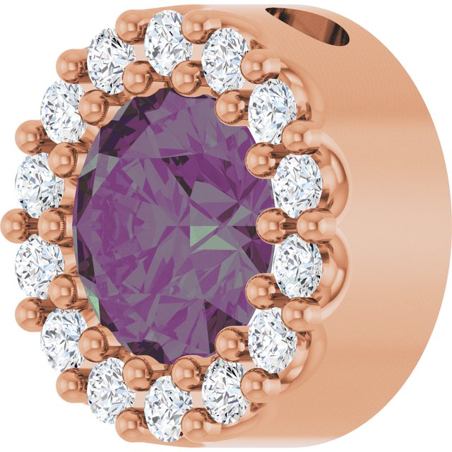 10 CT Natural Diamond Halo-Style Pendant