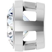 14K White 1 CT Natural Diamond Slide Pendant