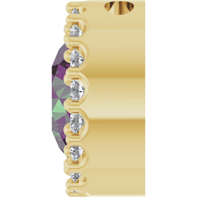 8 CT Natural Diamond Halo-Style Pendant
