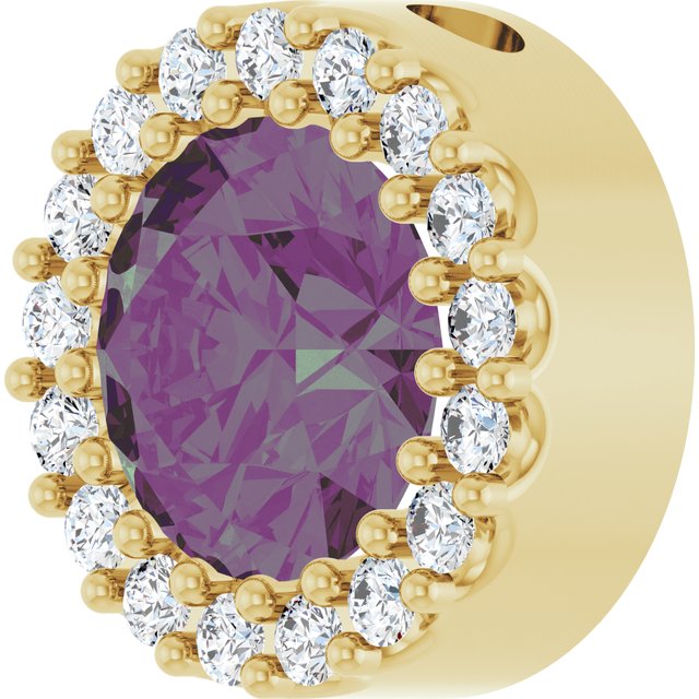 8 CT Natural Diamond Halo-Style Pendant