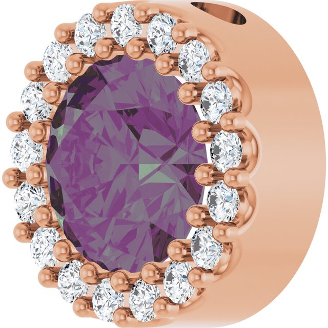 8 CTW Natural Diamond Halo-Style Pendant