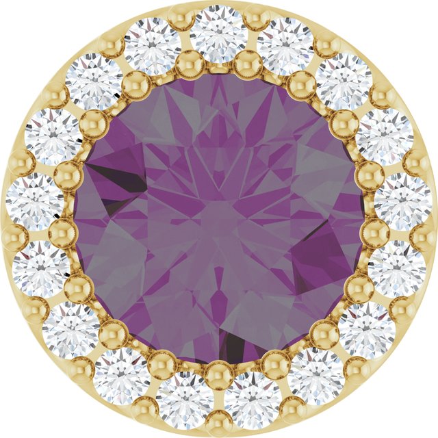 8 CT Natural Diamond Halo-Style Pendant