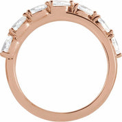 14K Rose 1 1/8 CTW  Lab-Grown Diamond Ring