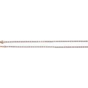 14K Lab-Grown Diamond Line Necklace in Various Carat Weights and Lengths