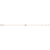 14K Rose Initial Z 6 1/2-7 1/2" Bracelet