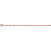 14K Rose 1 CTW Natural Diamond 7" Bracelet