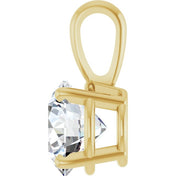 14K Yellow 1 1/4 CT Lab-Grown Diamond 18" Necklace