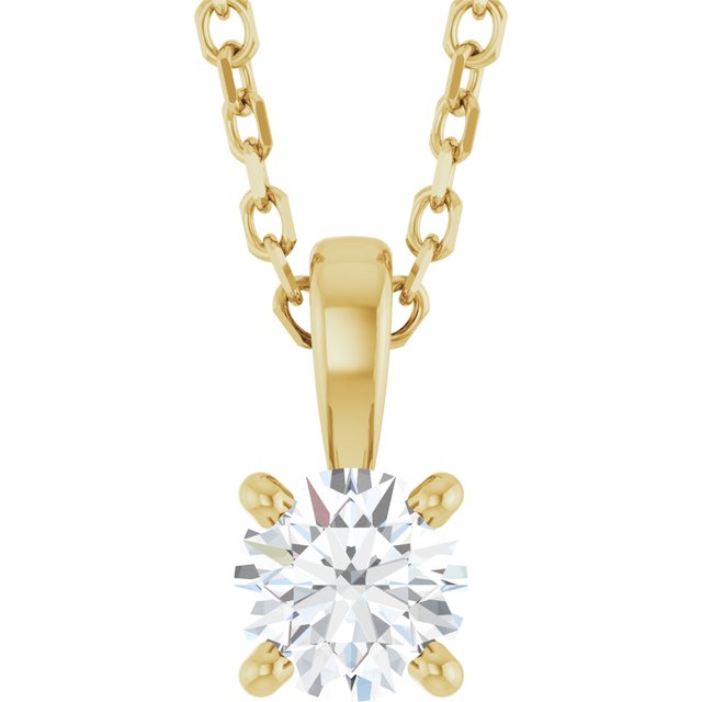 4 CT Lab-Grown Diamond 18" Necklace