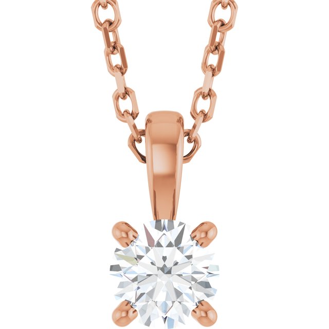 4 CT Lab-Grown Diamond 18" Necklace