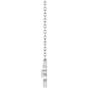 Accented Leaf Necklace by Brand - Part Number 88697:123:P