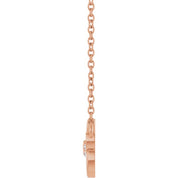 Accented Leaf Necklace by Brand - Part Number 88697:125:P