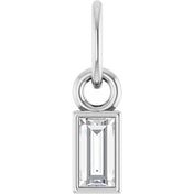 Sterling Silver 1/10 CT Natural Diamond 16-18" Necklace