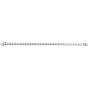 14K White 10 CTW Lab-Grown Diamond Line 7 1/4" Bracelet