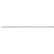 14K White 4 CTW Lab-Grown Diamond Line 7" Bracelet
